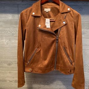 NEW LOFT Suede Moto Jacket